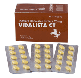Vidalista CT | Tadalafil Cewable Tablets |